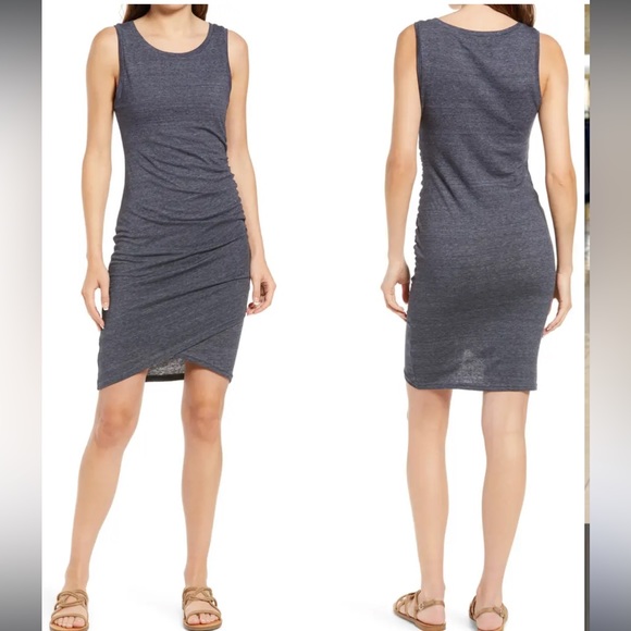 Heather BLUE Ruched Side Sleeveless Dress
Treasure & Bond - Picture 2 of 3